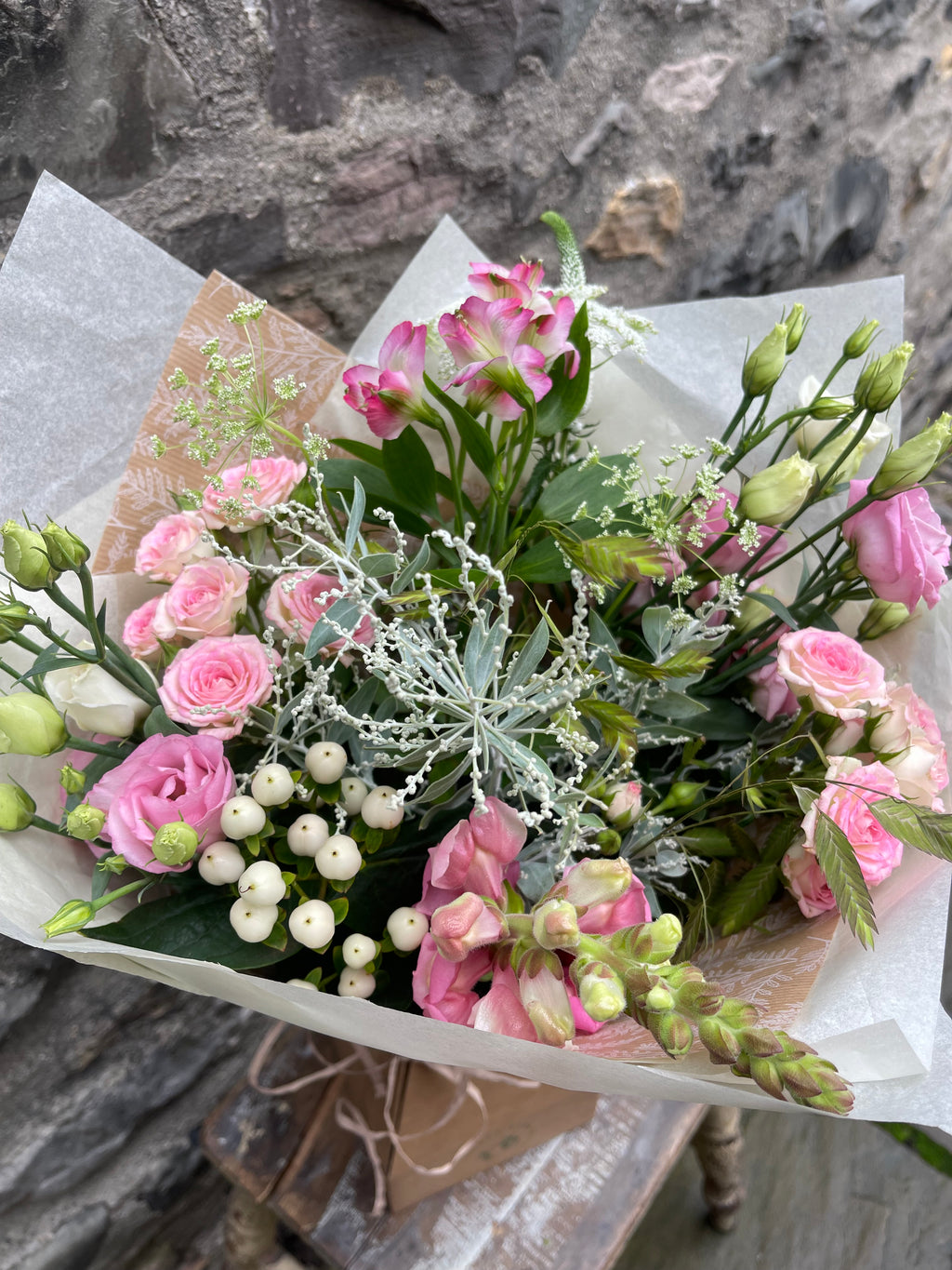 Pink Mix Seasonal Hand Tied