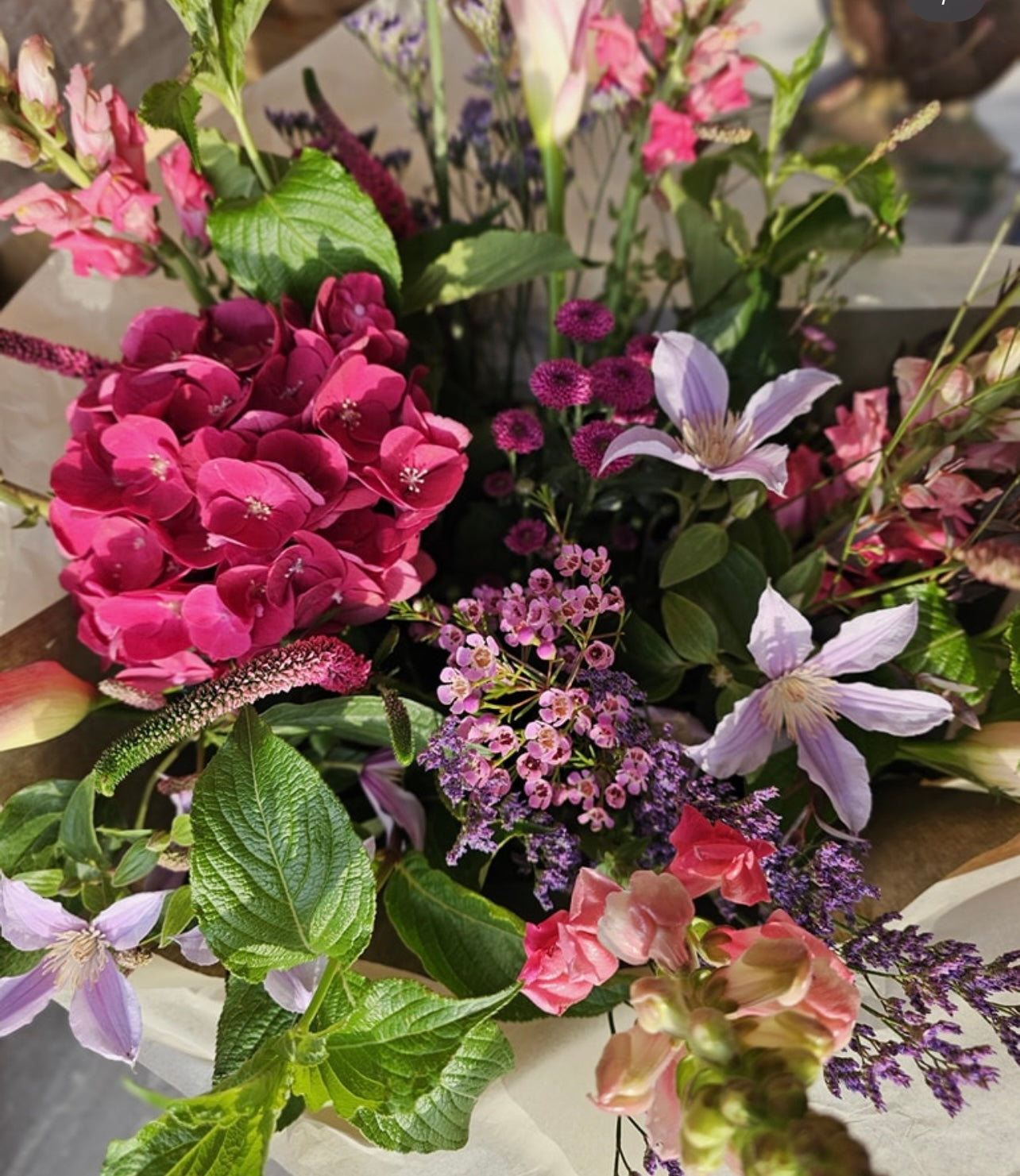 Pink Mix Seasonal Hand Tied