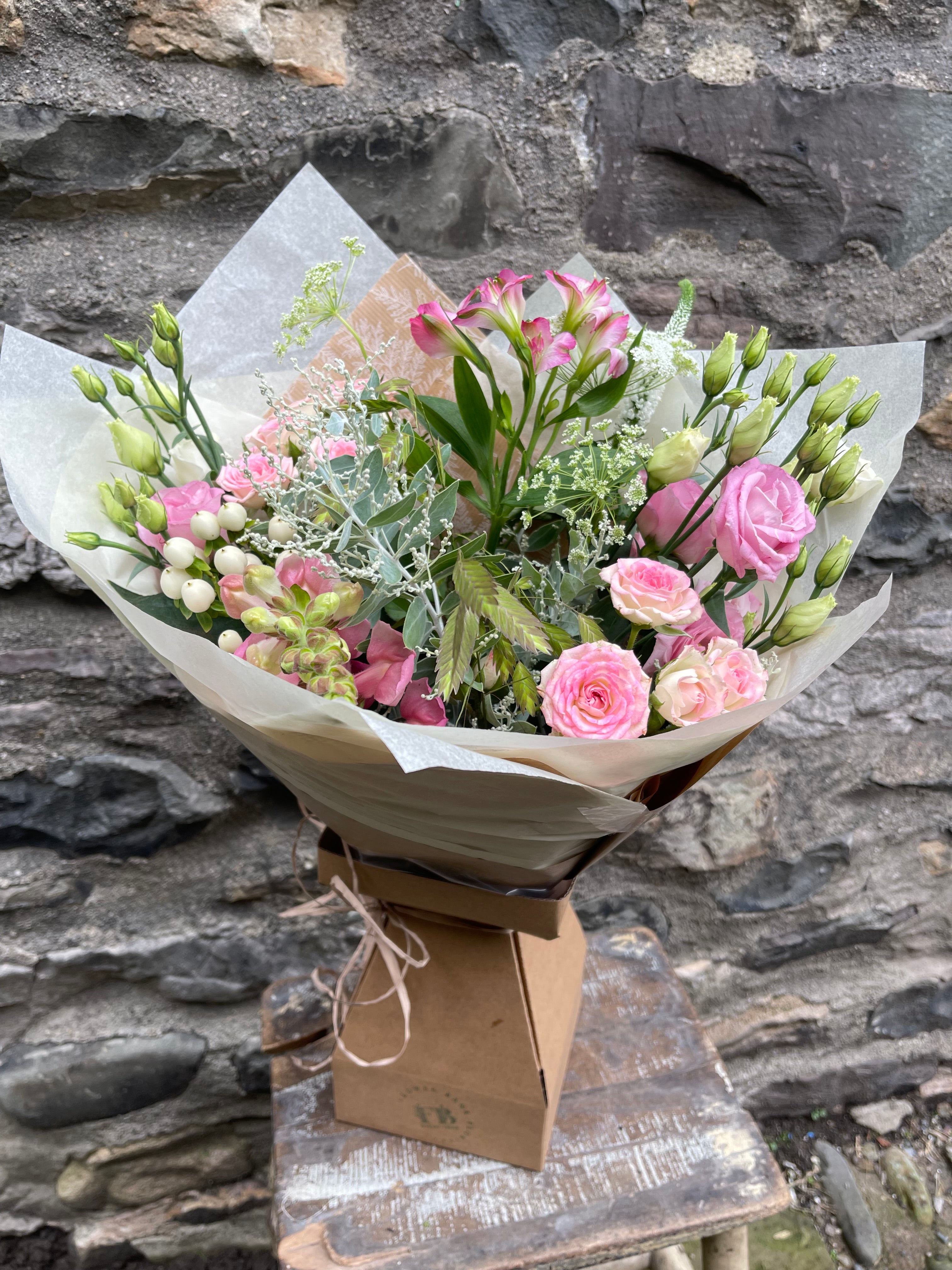 Pink Mix Seasonal Hand Tied