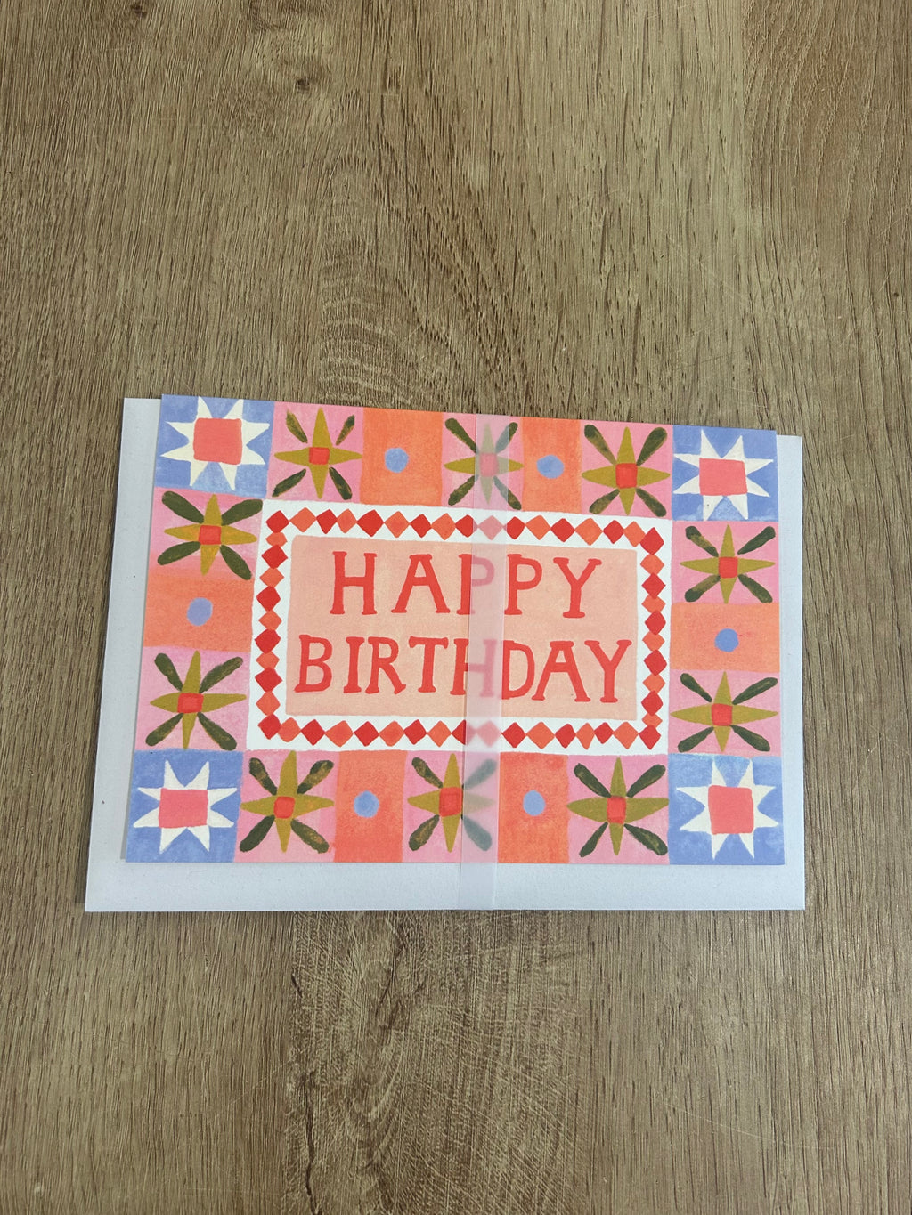 Large Happy Birthday Card
