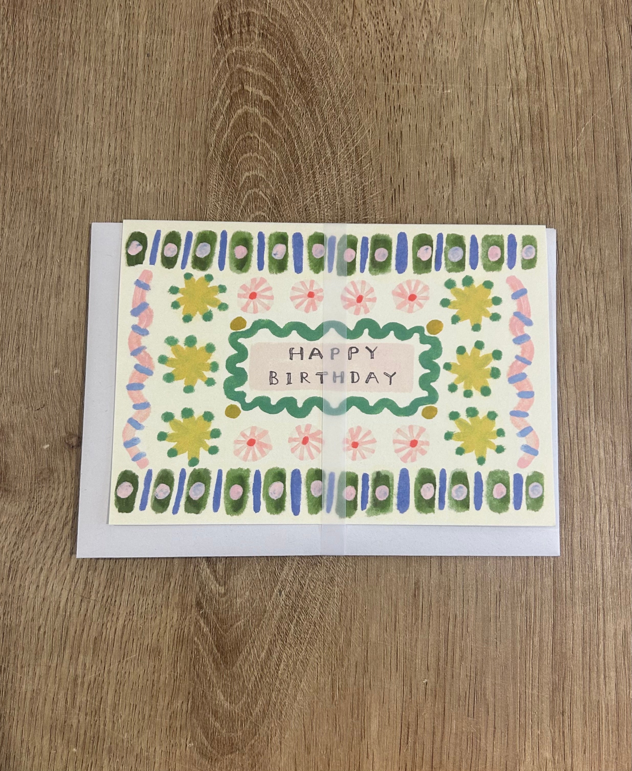 Large Happy Birthday Card