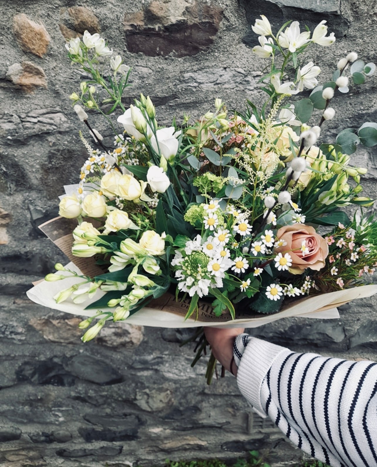 Pastel Mix Seasonal Hand Tied