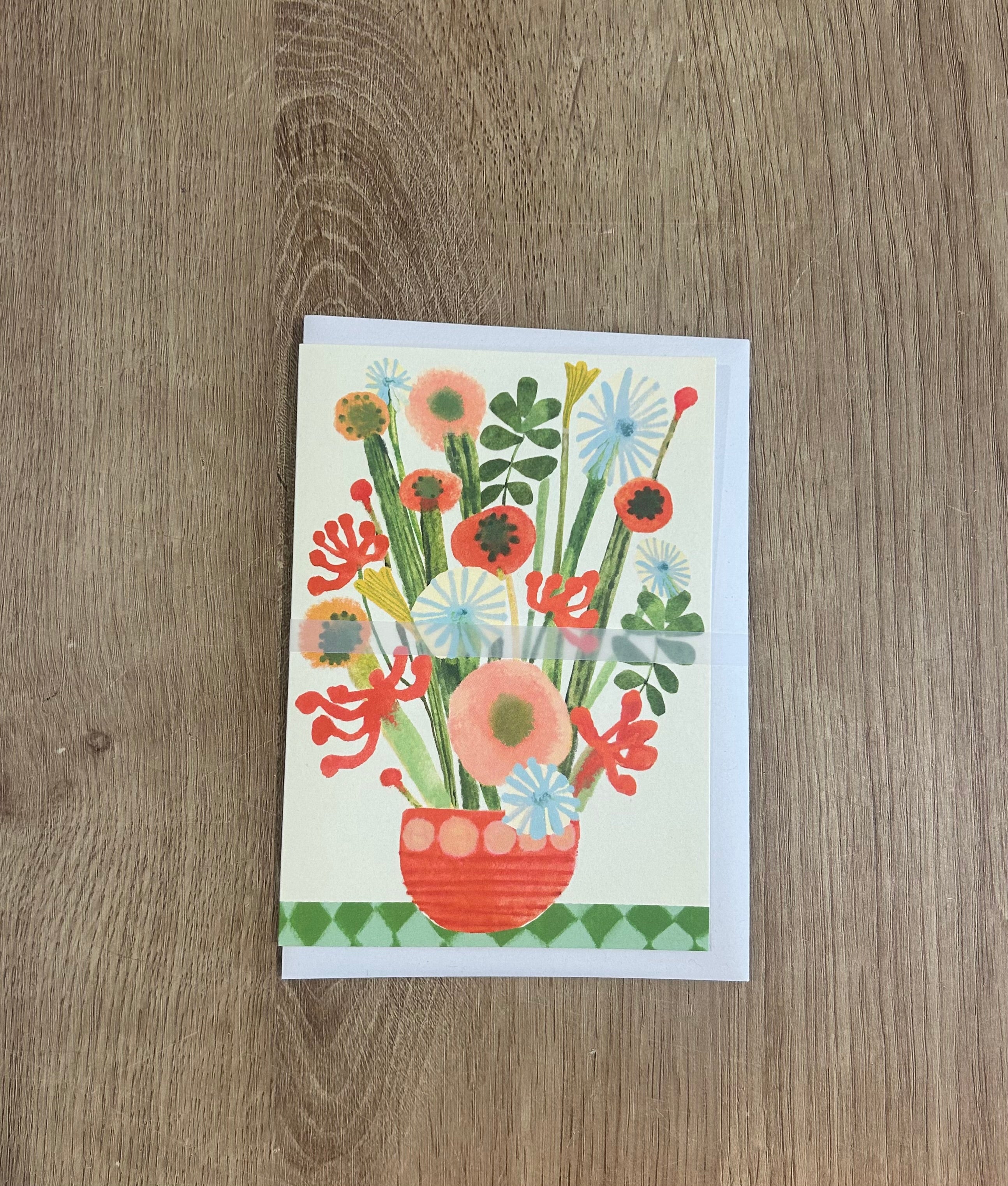 Large Plain card