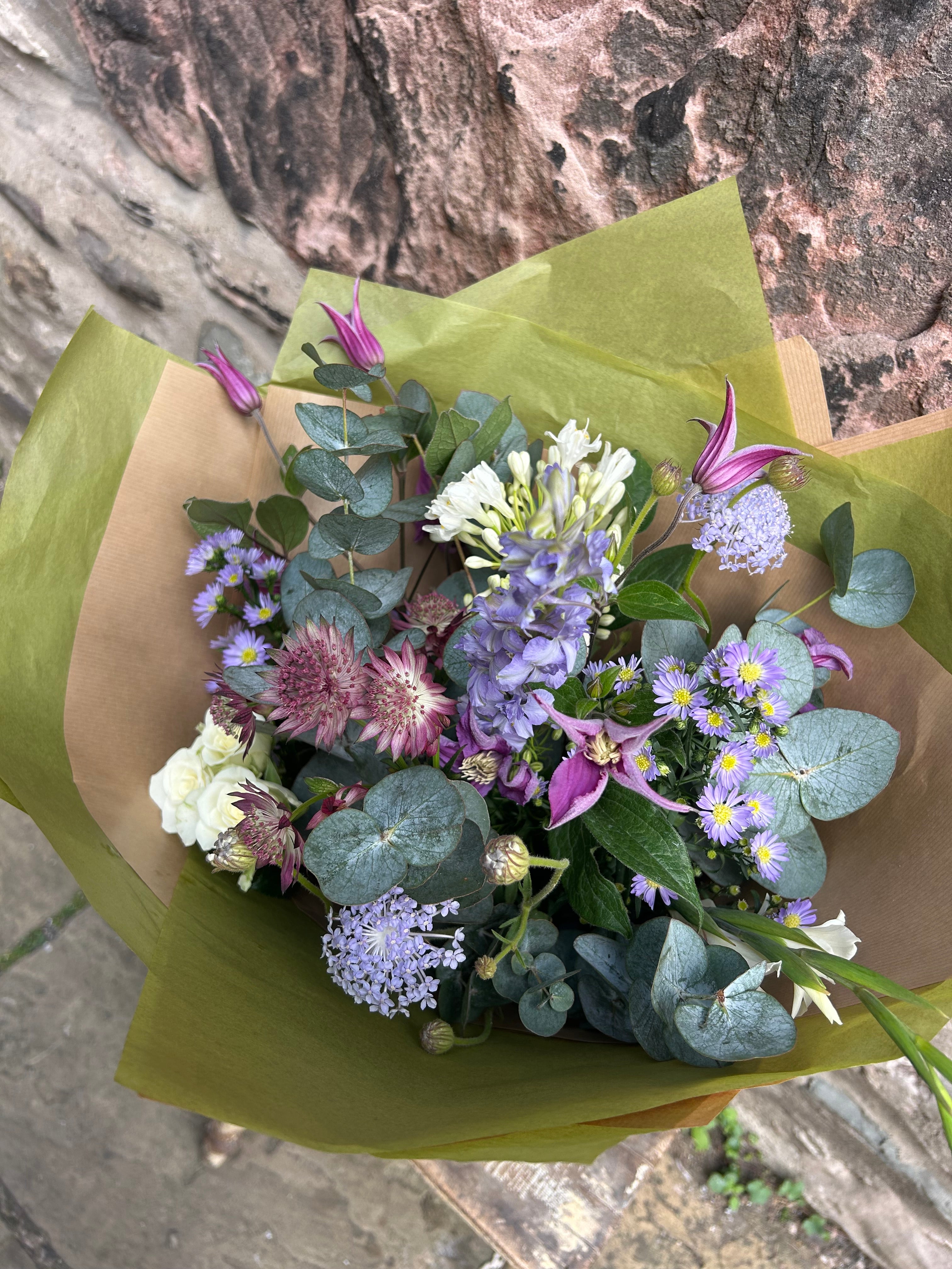 Purple Mix Seasonal Bouquet