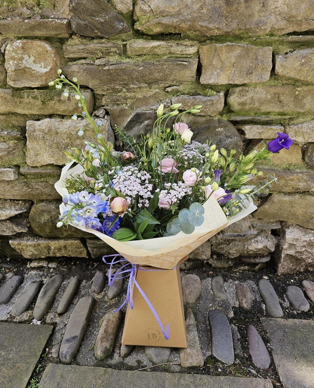 Purple Mix Seasonal Hand Tied